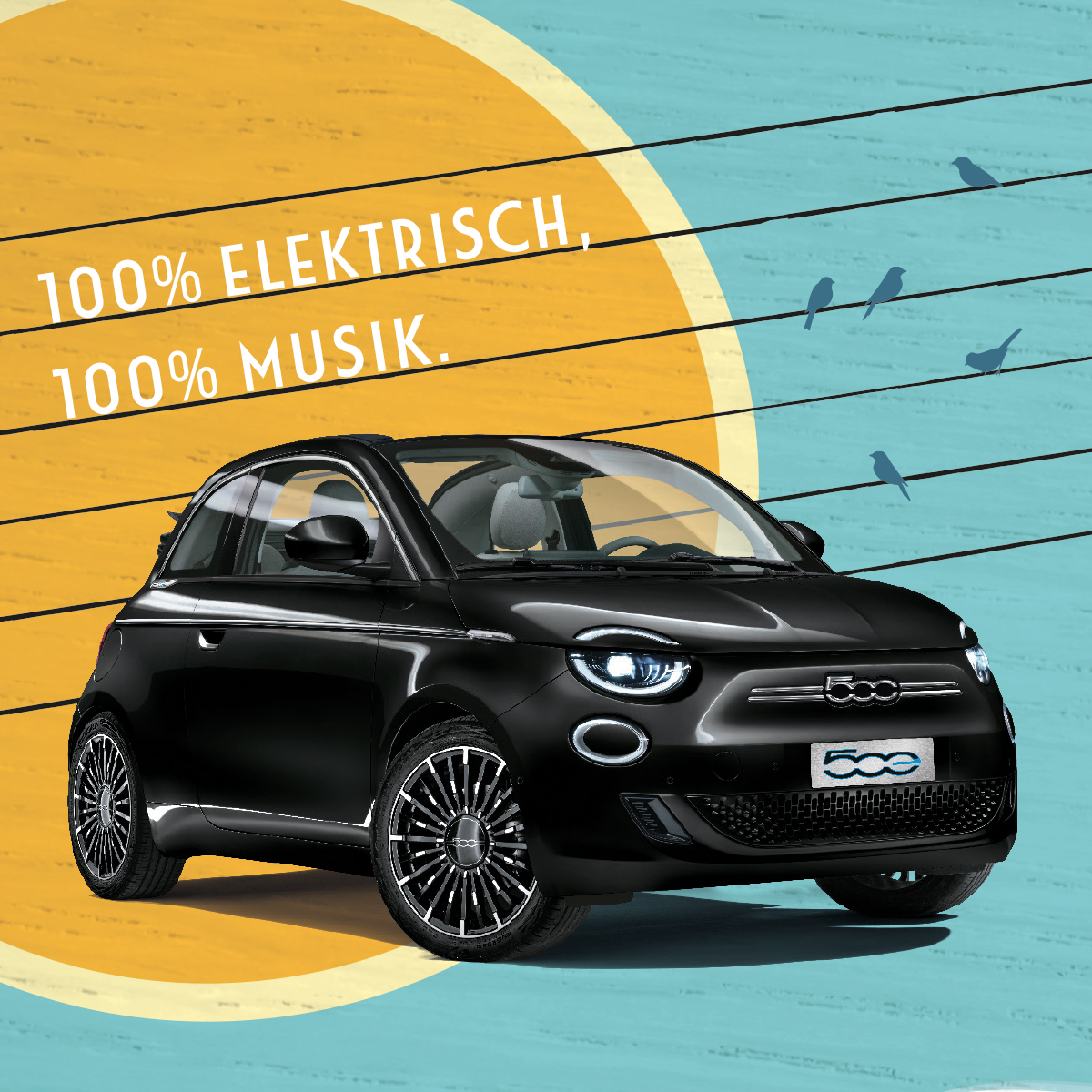 100 % elektrisch: Neuer Fiat 500